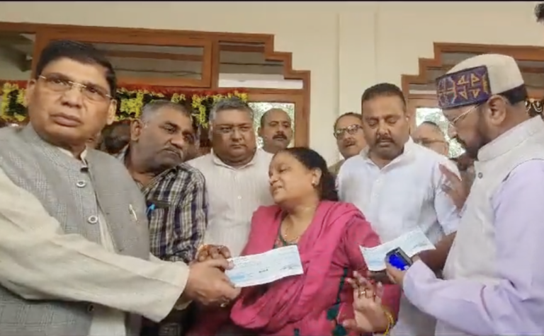 ‘Do not do this exhibition’: UP minister’s PR stunt of thrusting a cheque to martyred soldier’s wailing mother sparks outrage